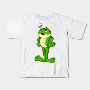 Frog with Fly Kids T-Shirt